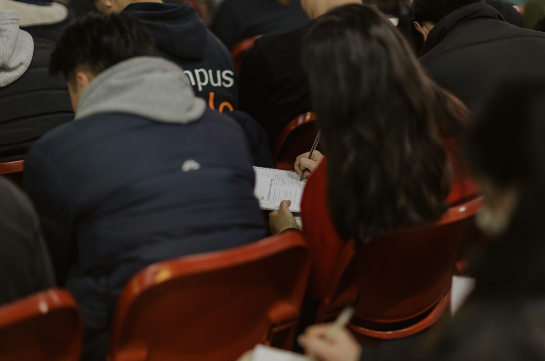 student feedback session